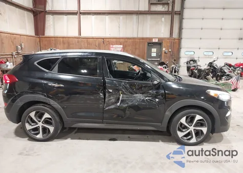 2016 Hyundai Tucson Limited from USA, damaged, VIN KM8J3CA29GU233614